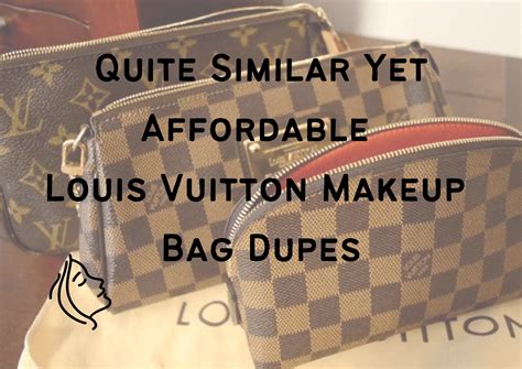 lv makeup bag dupe amazon